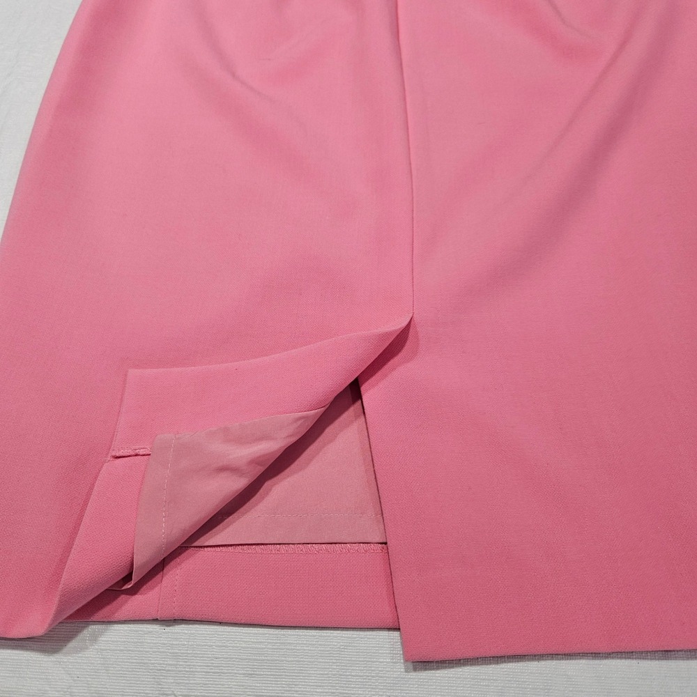 Ann Taylor LOFT Pink Pencil Skirt Size 10 Lined Knee‎ Length Business Casual - Picture 3 of 9
